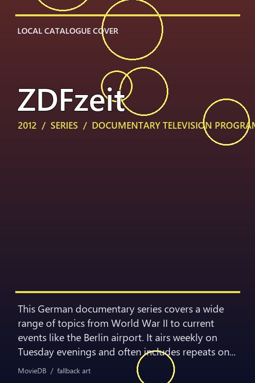 ZDFzeit poster