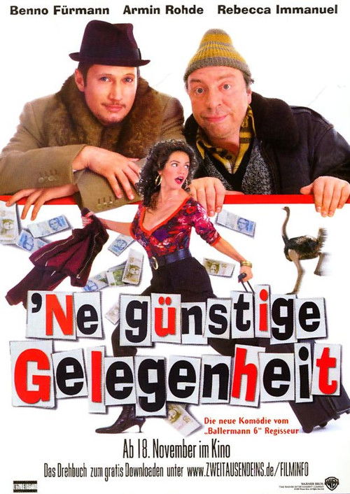 'Ne günstige Gelegenheit poster