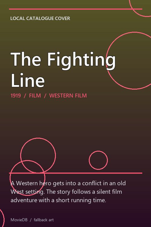 The Fighting Line poster