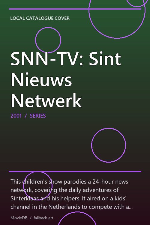 SNN-TV: Sint Nieuws Netwerk poster