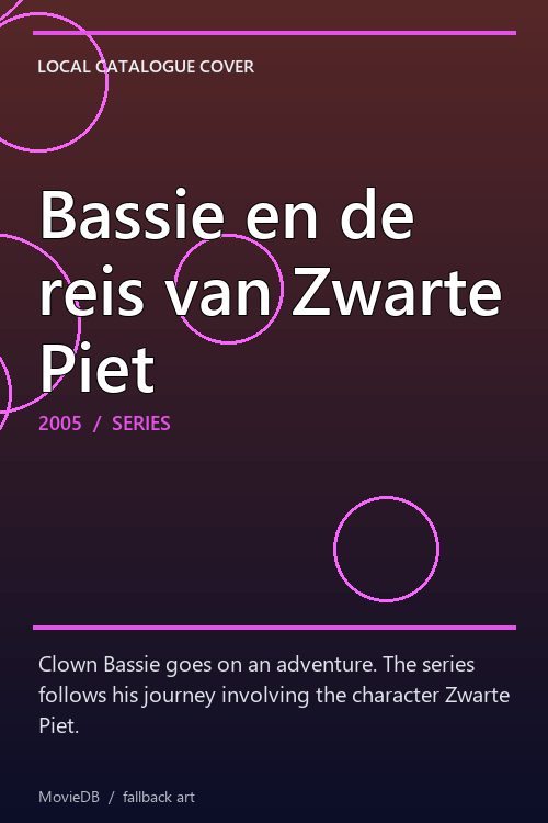 Bassie en de reis van Zwarte Piet poster