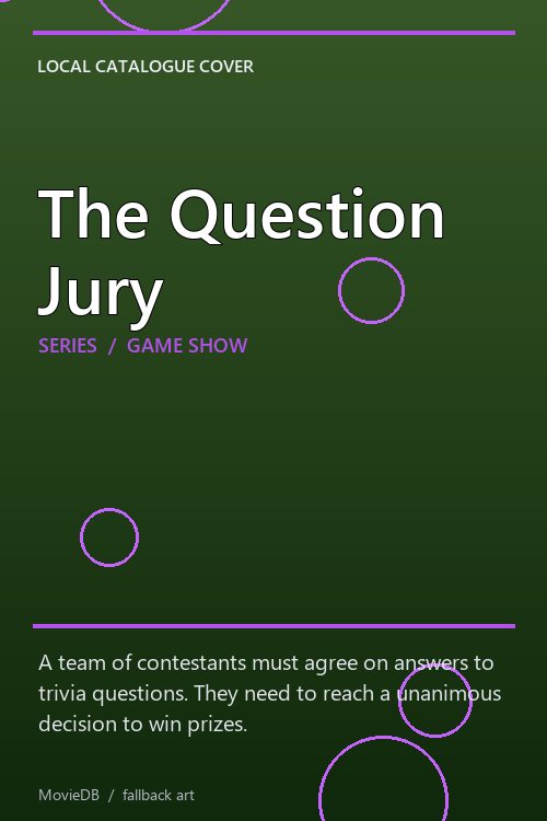 The Question Jury poster