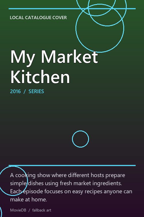 My Market Kitchen poster