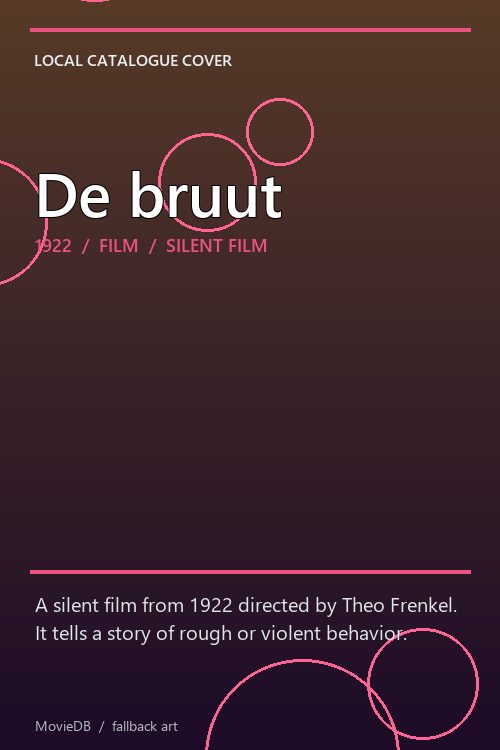 De bruut poster