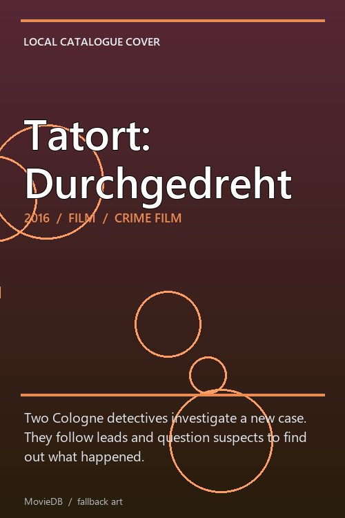 Tatort: Durchgedreht poster