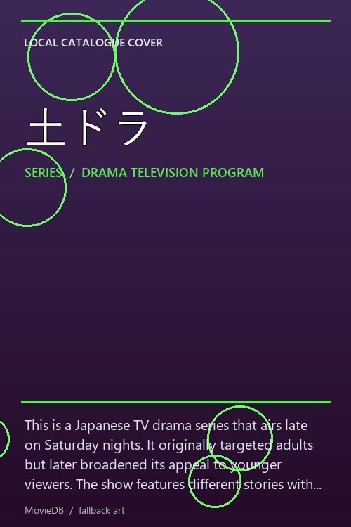 土ドラ poster