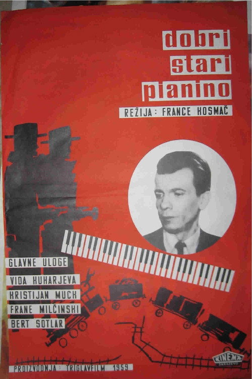 Dobri stari pianino poster
