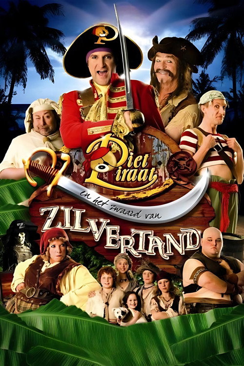 Piet Piraat en het zwaard van Zilvertand poster