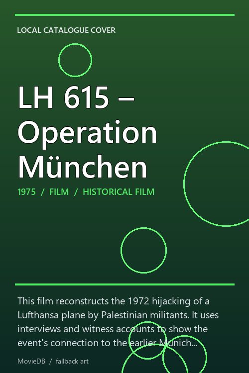 LH 615 – Operation München poster