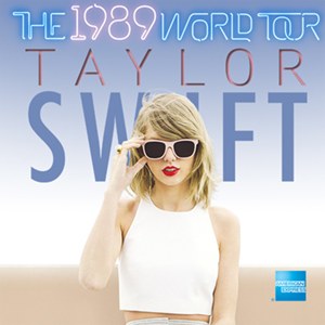 The 1989 World Tour Live poster