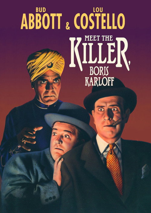Abbott and Costello Meet the Killer, Boris Karloff poster