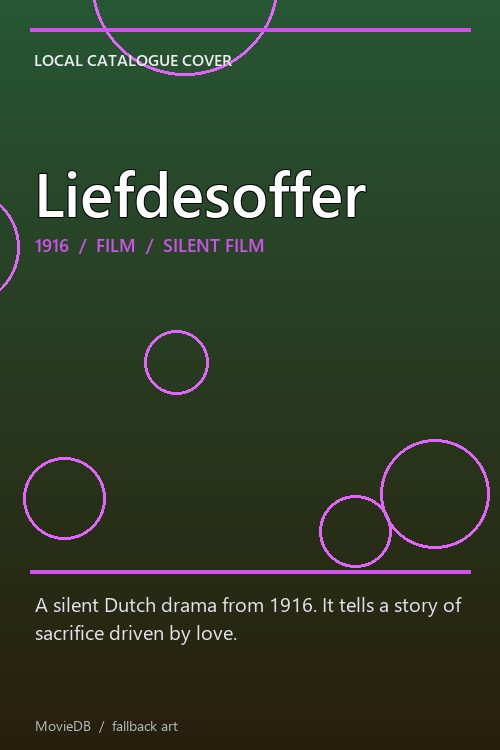 Liefdesoffer poster