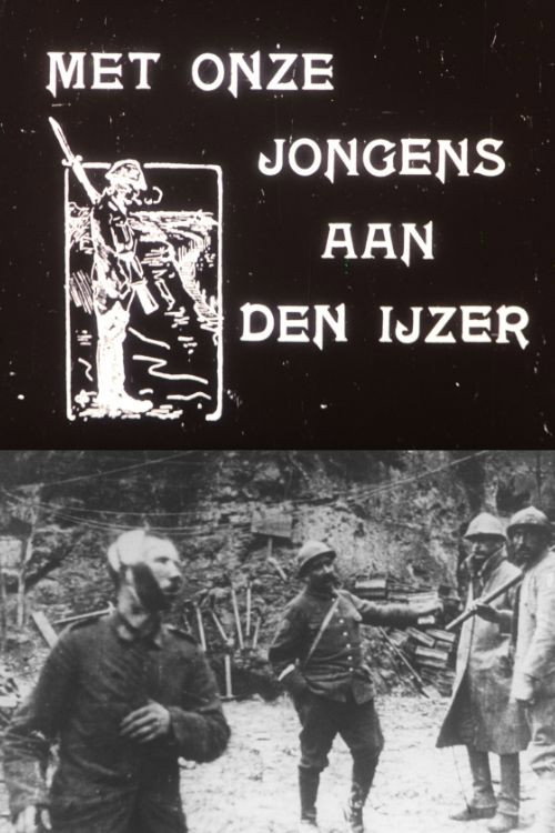 Met onze jongens aan de Ijzer poster