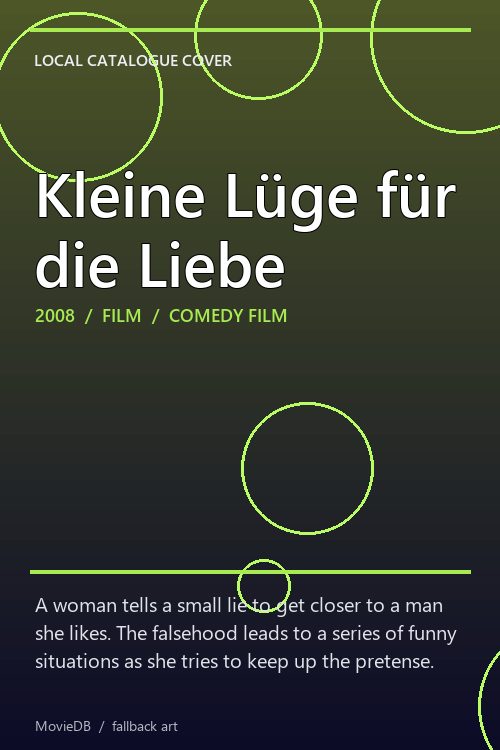 Kleine Lüge für die Liebe poster