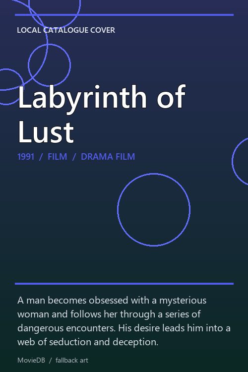 Labyrinth of Lust poster