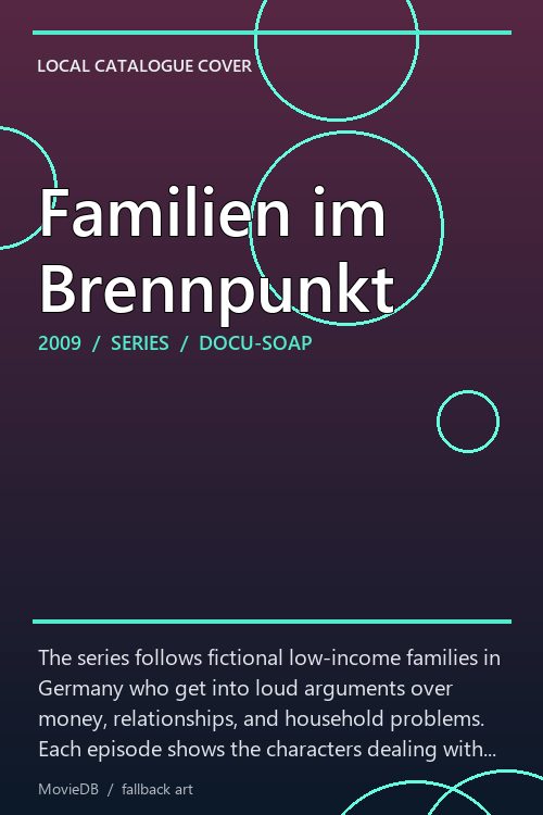 Familien im Brennpunkt poster