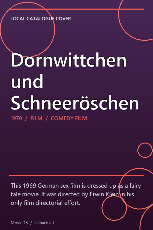 Dornwittchen und Schneeröschen poster