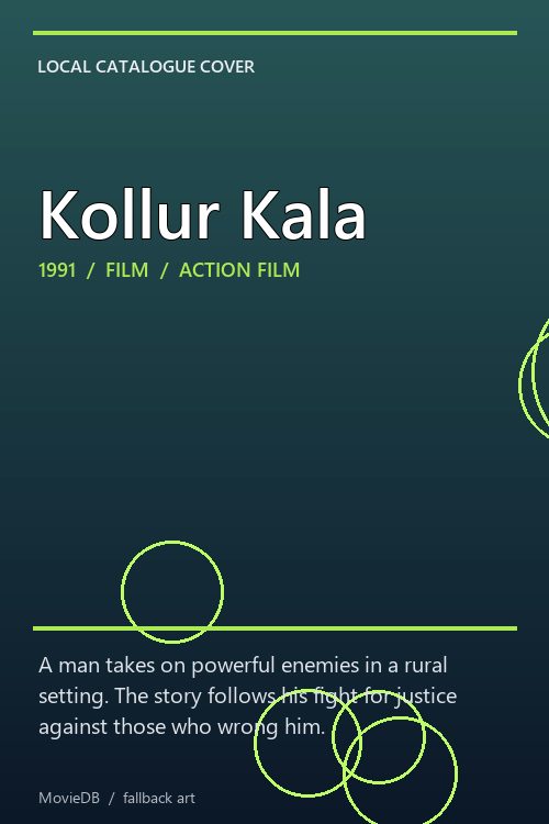 Kollur Kala poster