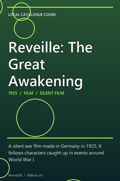 Reveille: The Great Awakening poster