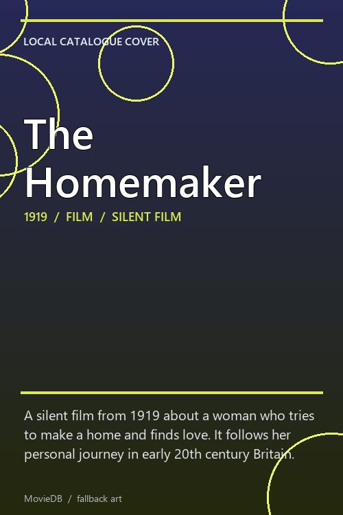 The Homemaker poster