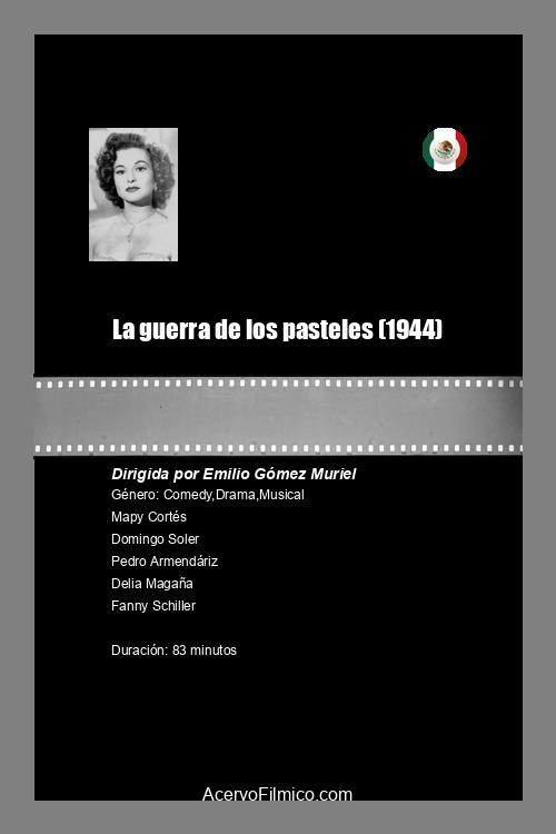 La guerra de los pasteles poster