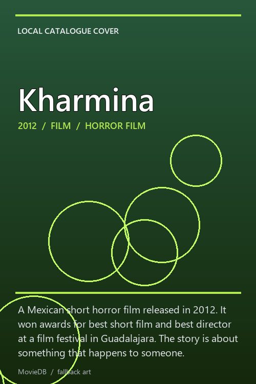 Kharmina poster