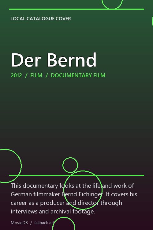Der Bernd poster