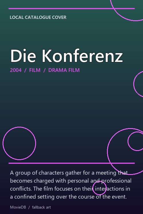 Die Konferenz poster