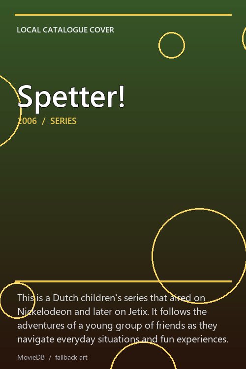 Spetter! poster