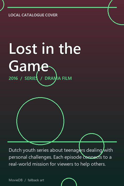 Lost in the Game poster