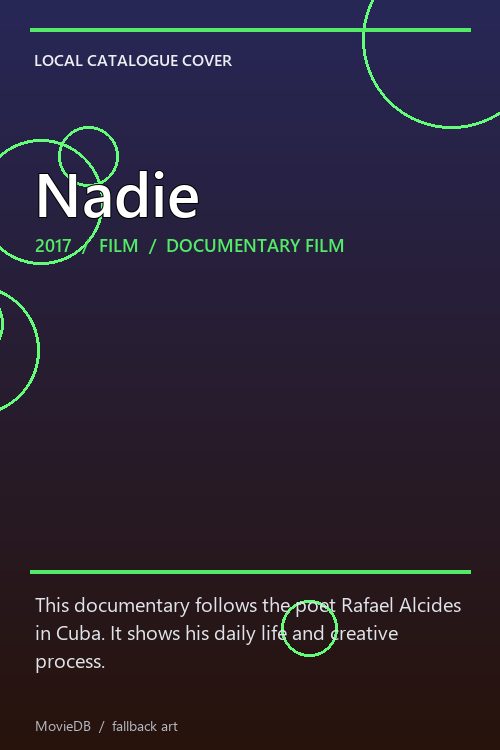 Nadie poster