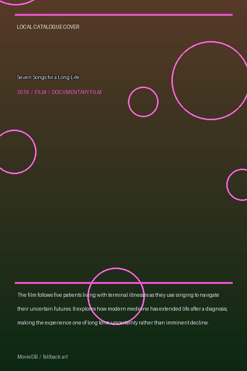 Seven Songs for a Long Life poster