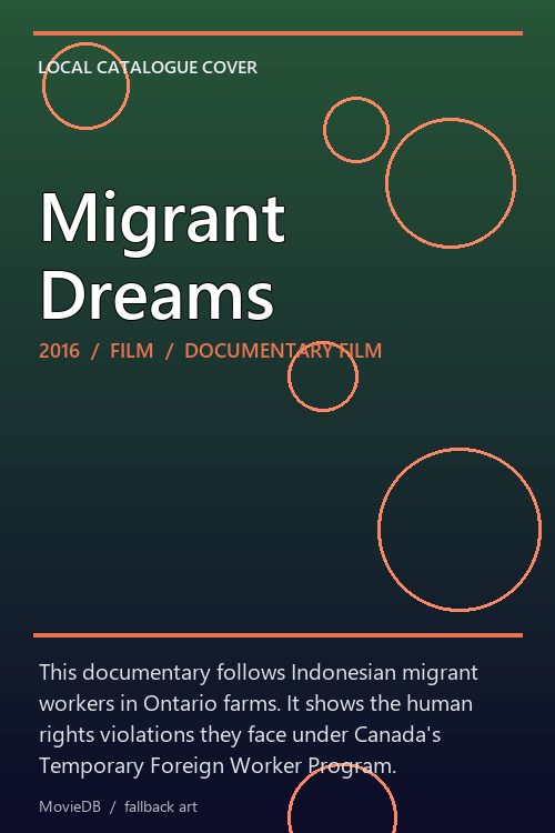 Migrant Dreams poster