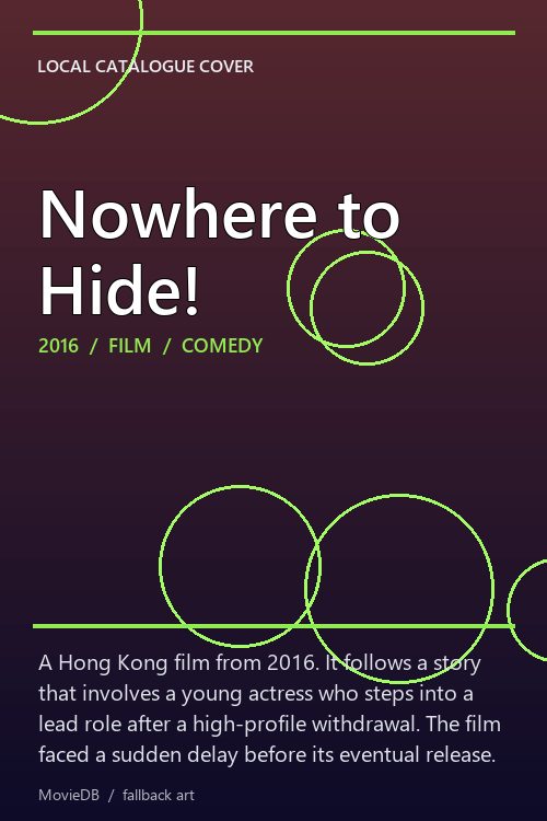 Nowhere to Hide! poster