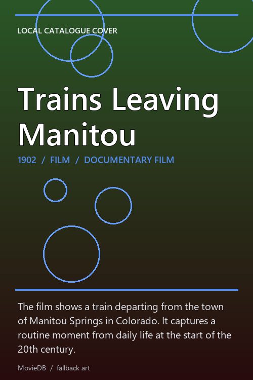 Trains Leaving Manitou poster