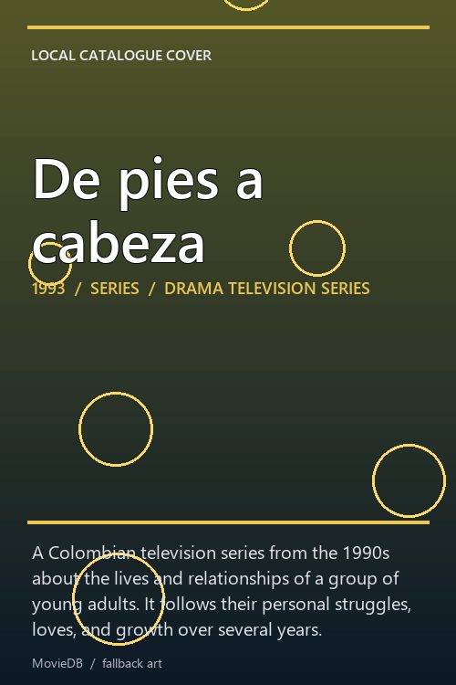 De pies a cabeza poster