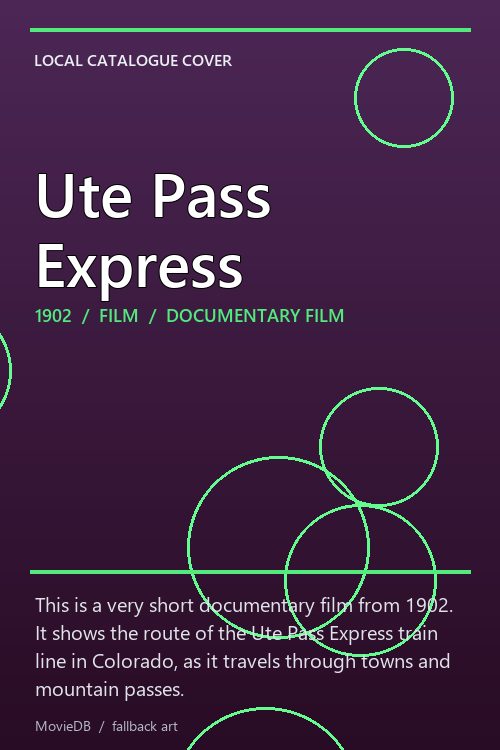 Ute Pass Express poster