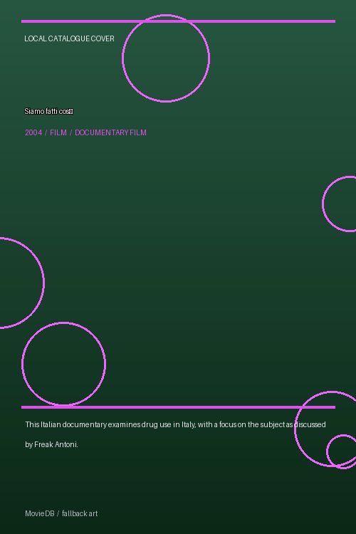 Siamo fatti così poster