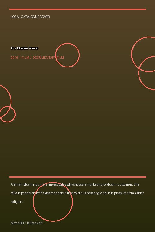 The Muslim Pound poster