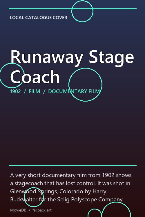 Runaway Stage Coach poster