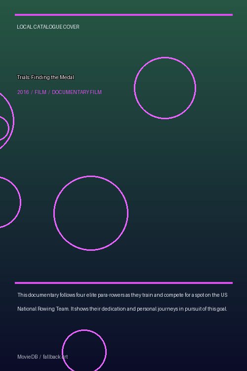 Trials: Finding the Medal poster