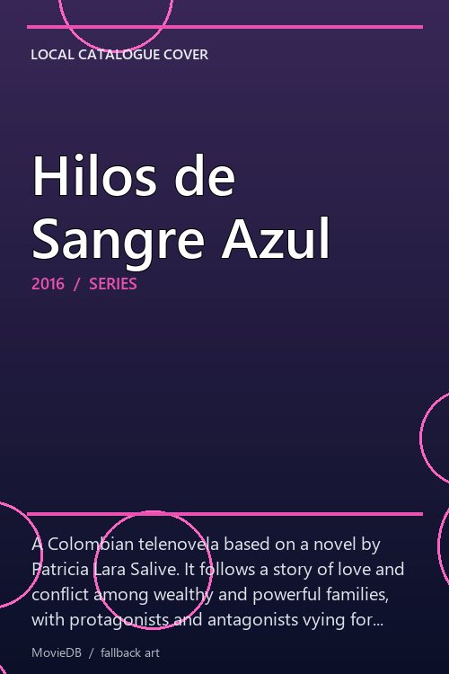 Hilos de Sangre Azul poster