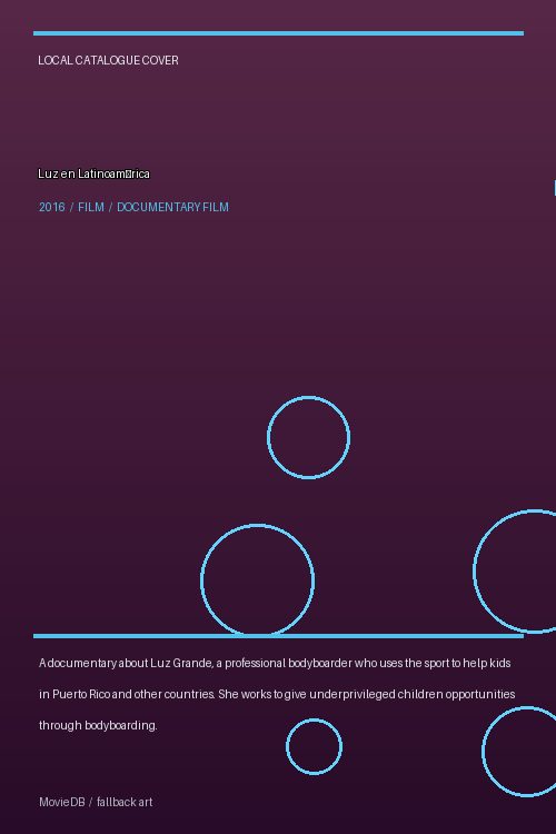 Luz en Latinoamérica poster