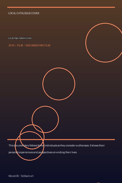 Levenseindekliniek poster