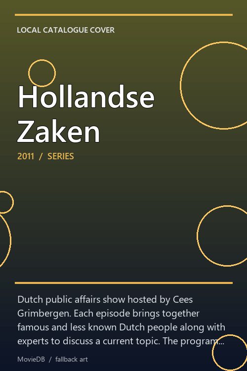 Hollandse Zaken poster