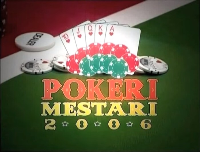 Pokerimestari 2006 poster