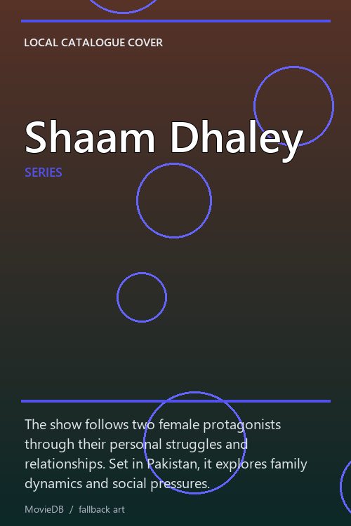 Shaam Dhaley poster