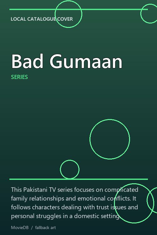 Bad Gumaan poster