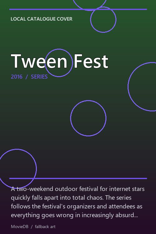 Tween Fest poster