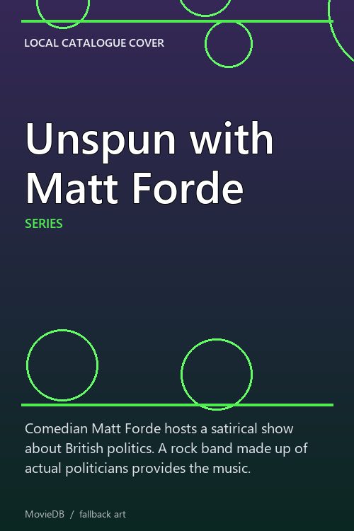 Unspun with Matt Forde poster